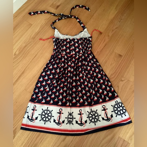 NWOT Festive Halter Sundress w Pockets ! - Picture 5 of 12